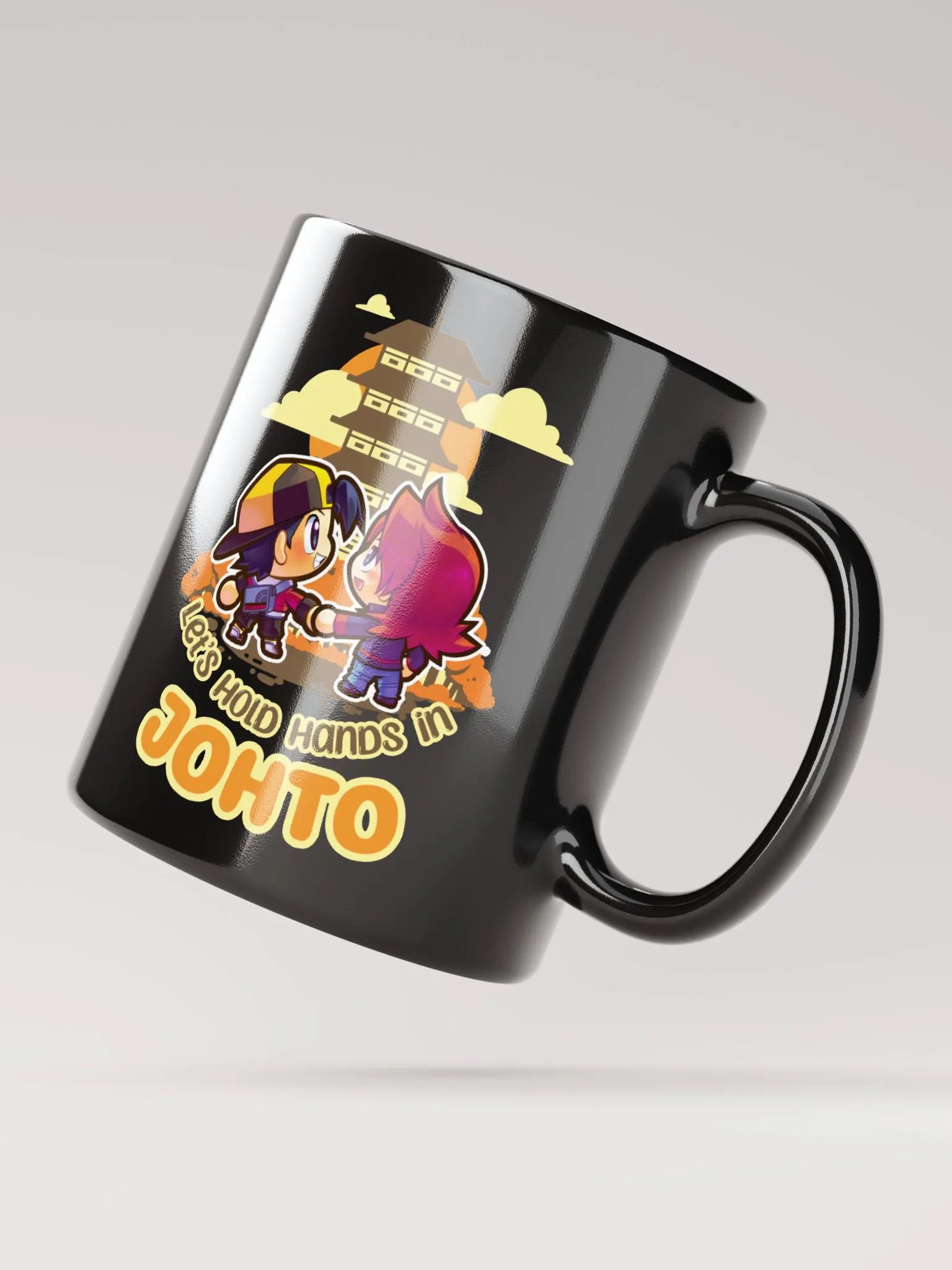 Let's Hold Hands in J - Mug (Black) product image (9)