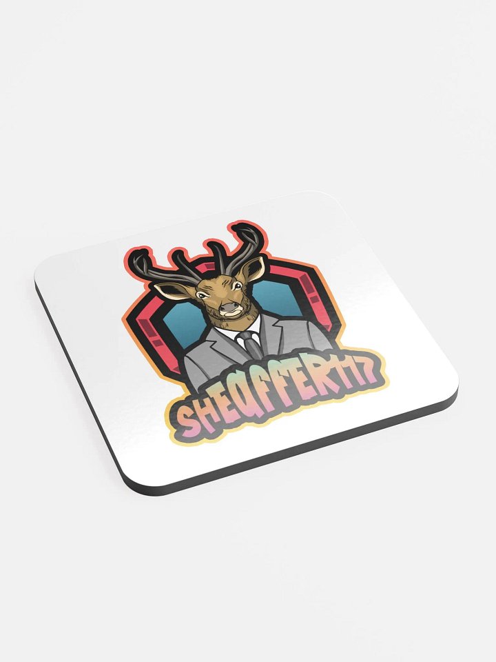 Deer Emblem Cork Coaster product image (2)