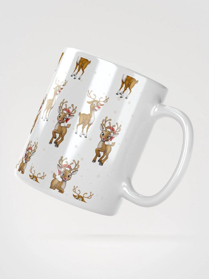 Reindeer Patterns And Snow White Mug product image (4)