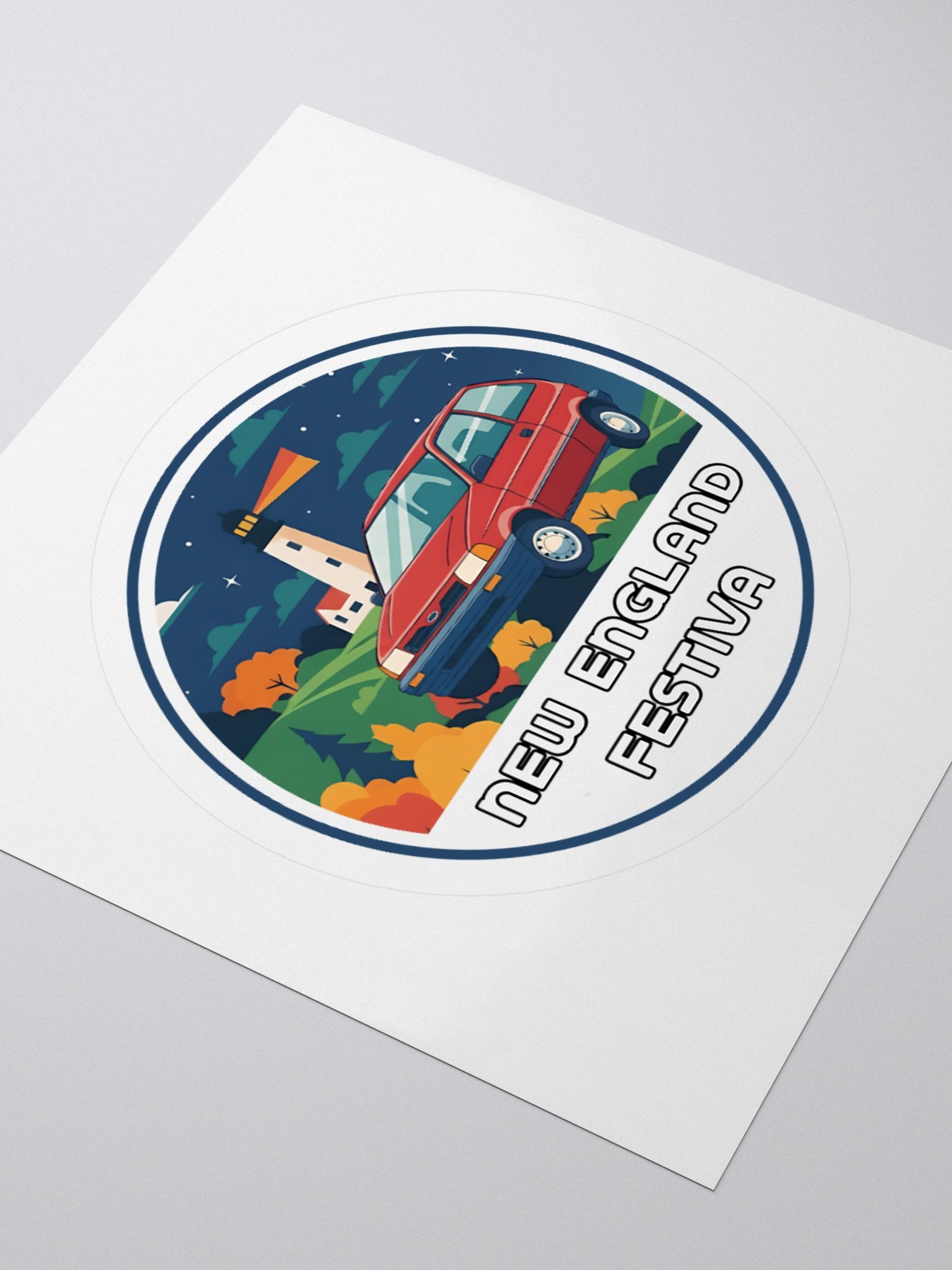 New England Festiva Sticker product image (3)