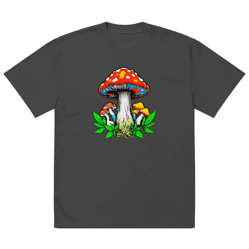 [Groovy Shrooms 2] Oversized T-Shirt product image (3)