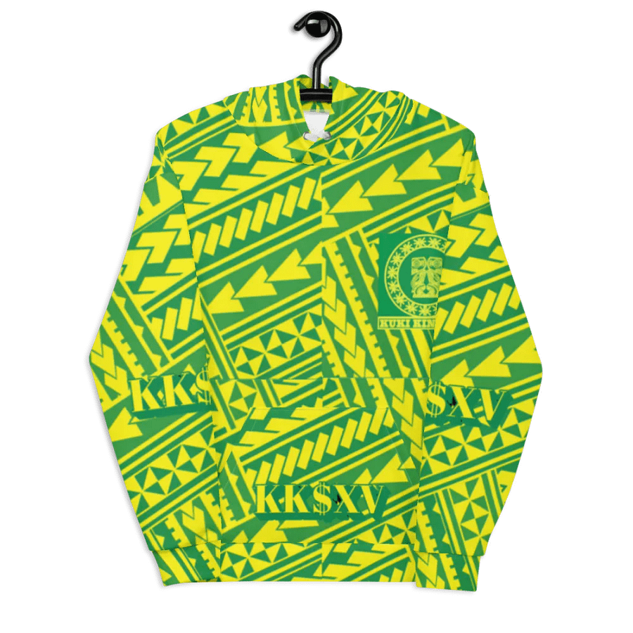Polynesian Symmetry TATAU Recycled Hoodie product image (7)