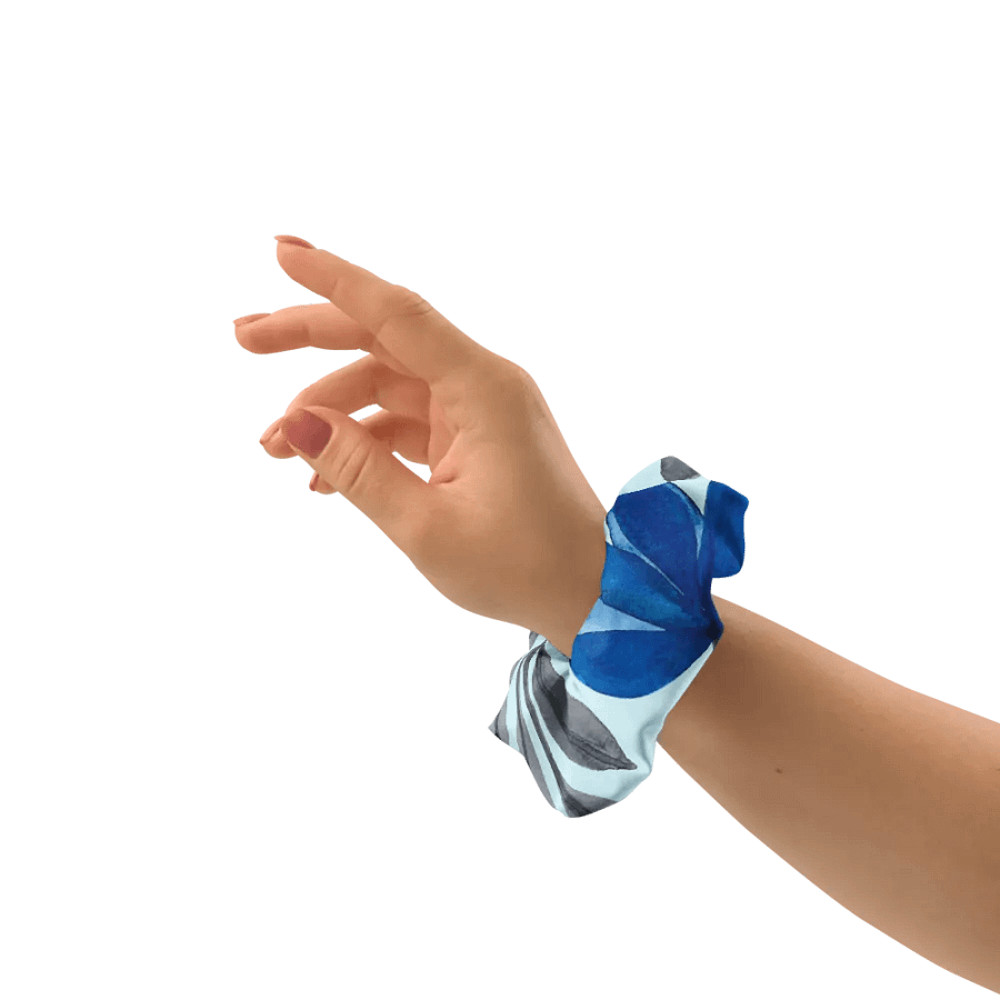 Blossom Blue All-Over Scrunchie product image (3)