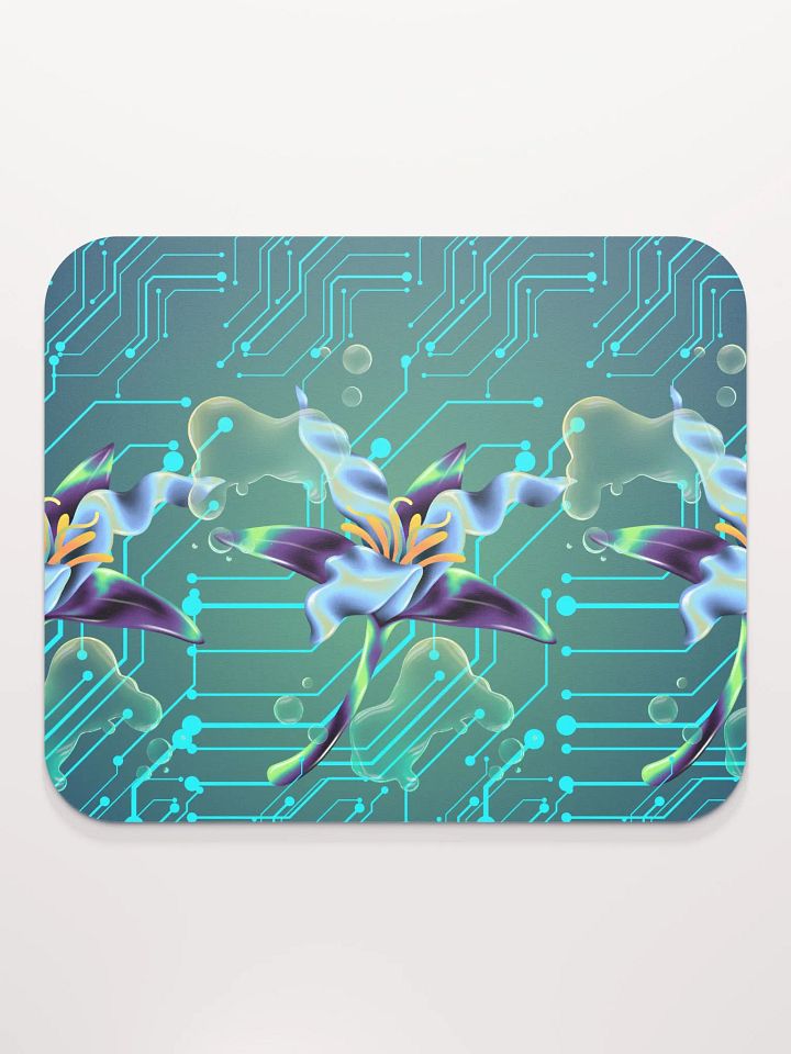 teal meta design mousepad for the techi perfectionist ladies product image (2)