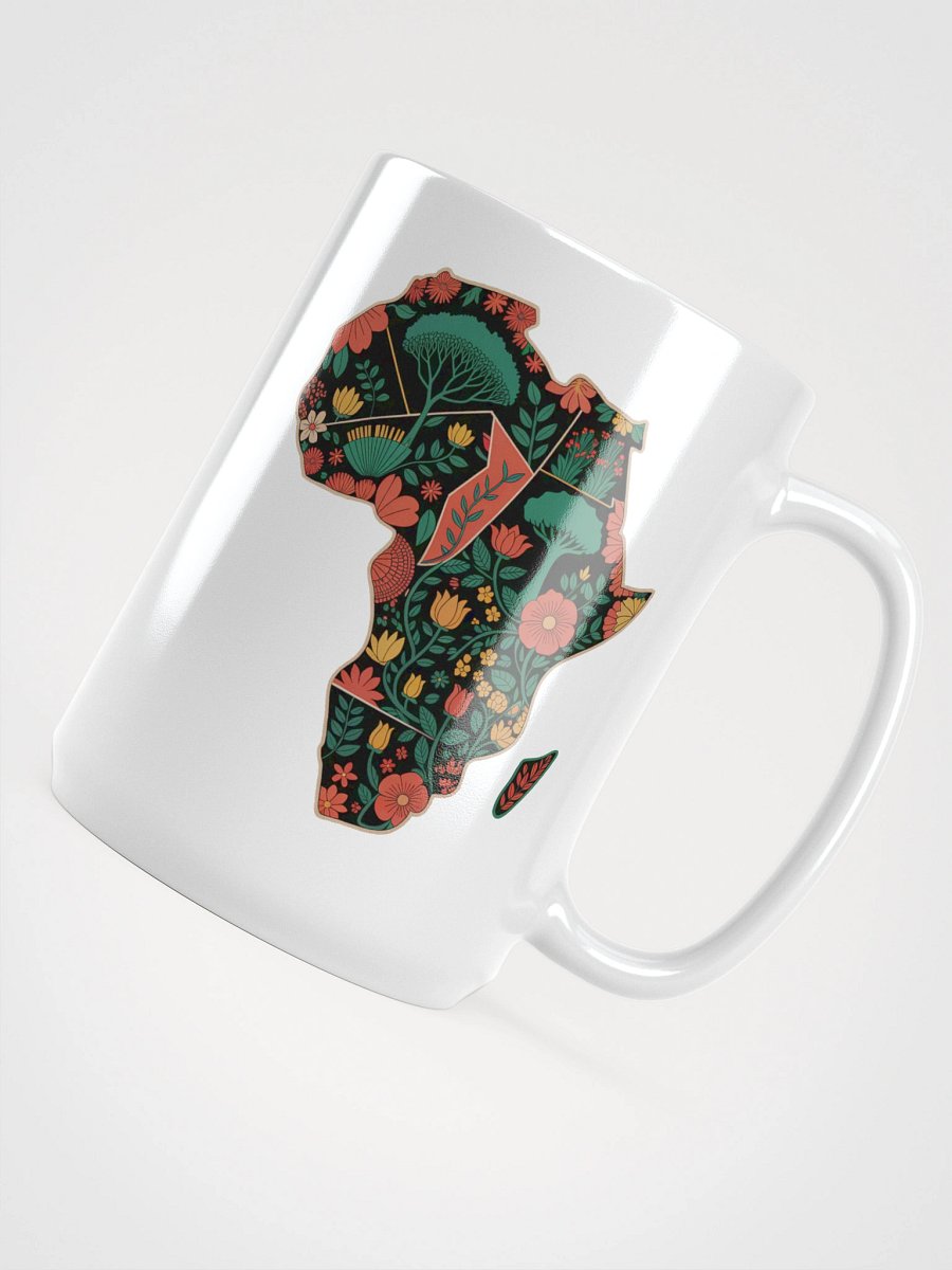 Map of Africa Floral Flower Design Mug product image (4)