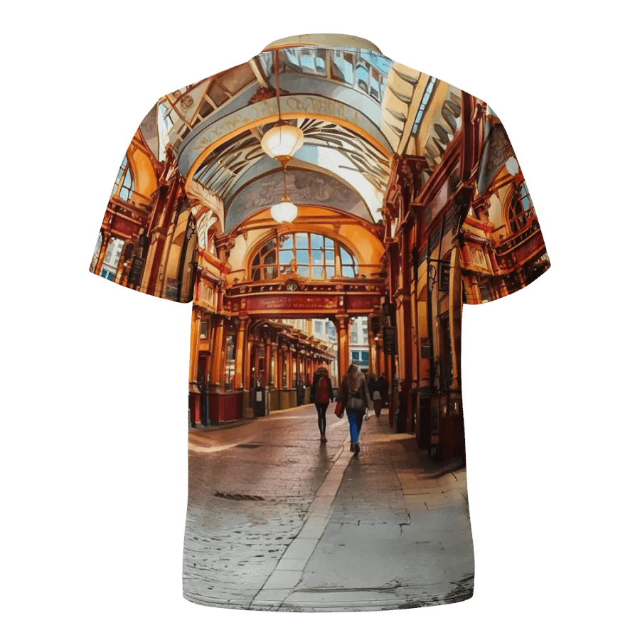 Leadenhall Market London All Over Print Jersey Shirt product image (7)