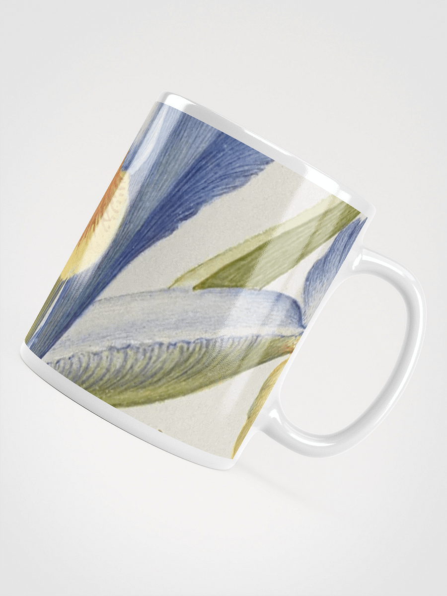 Iris and Snail Botanical Mug product image (4)