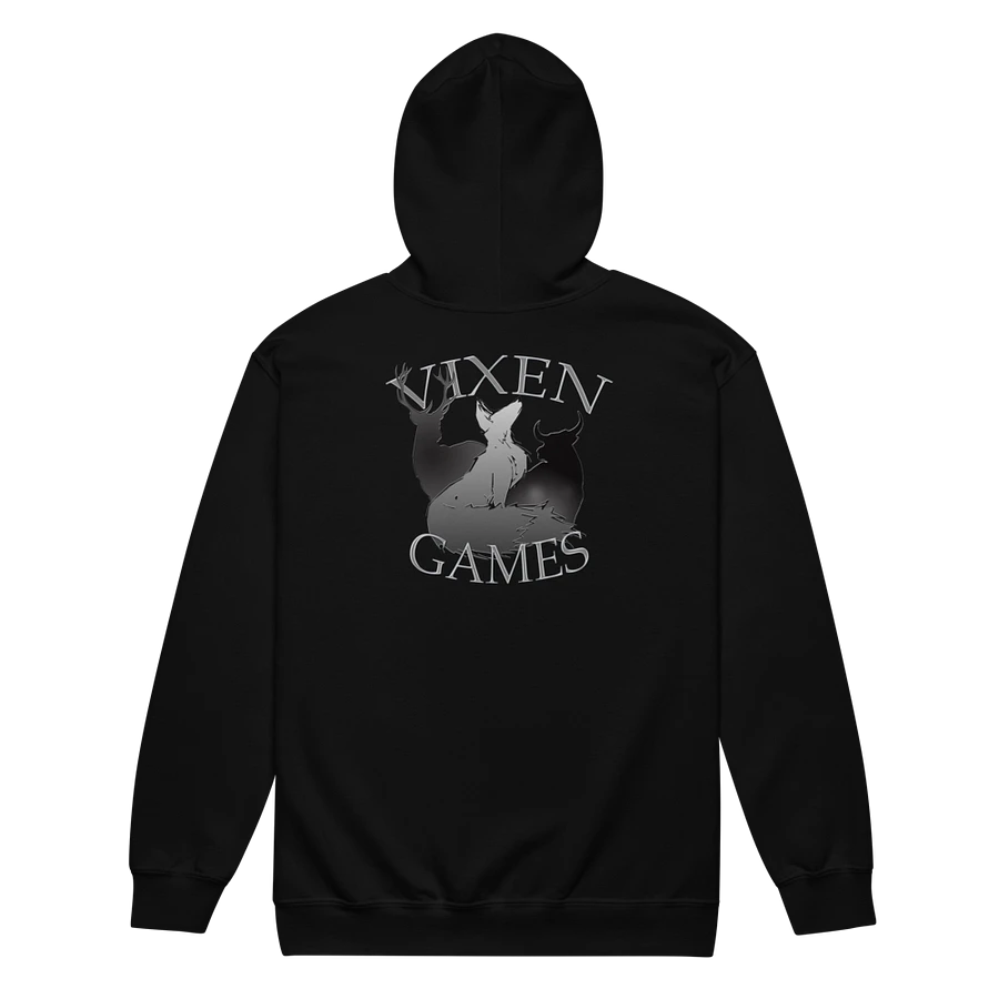 Vixen Games Vixen with Stag and Bull Trifecta front and back print zippy hoodie product image (43)