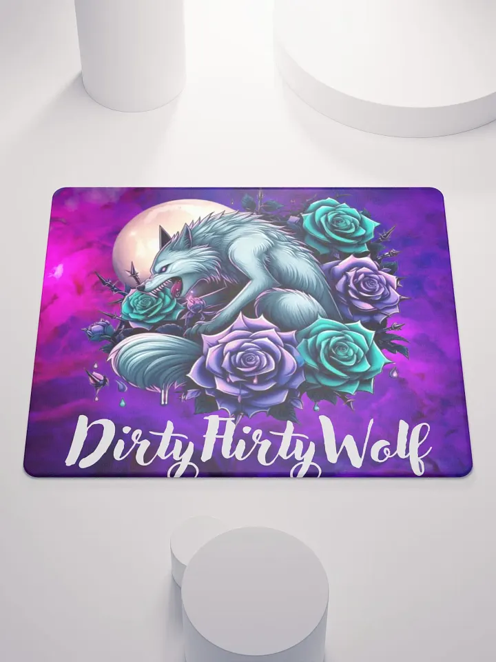 Mystical Wolf Protector Gaming Mouse Pad product image (1)