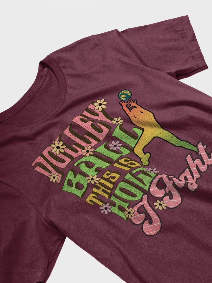 This Is How I Fight Volleyball Floral Tee product image (14)