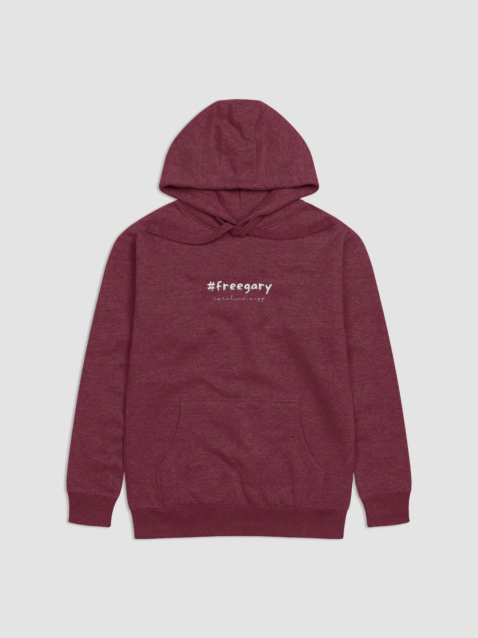 Free Gary Unisex Embroidered Hoodie - Dark Colours product image (5)