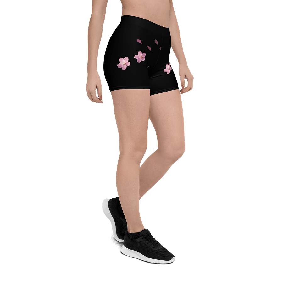 Sakura Blossom Stretchy All-Over Print Shorts product image (7)