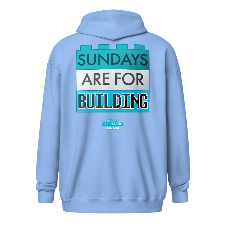 Sundays Are For Building Zip-Up Hoodie product image (1)
