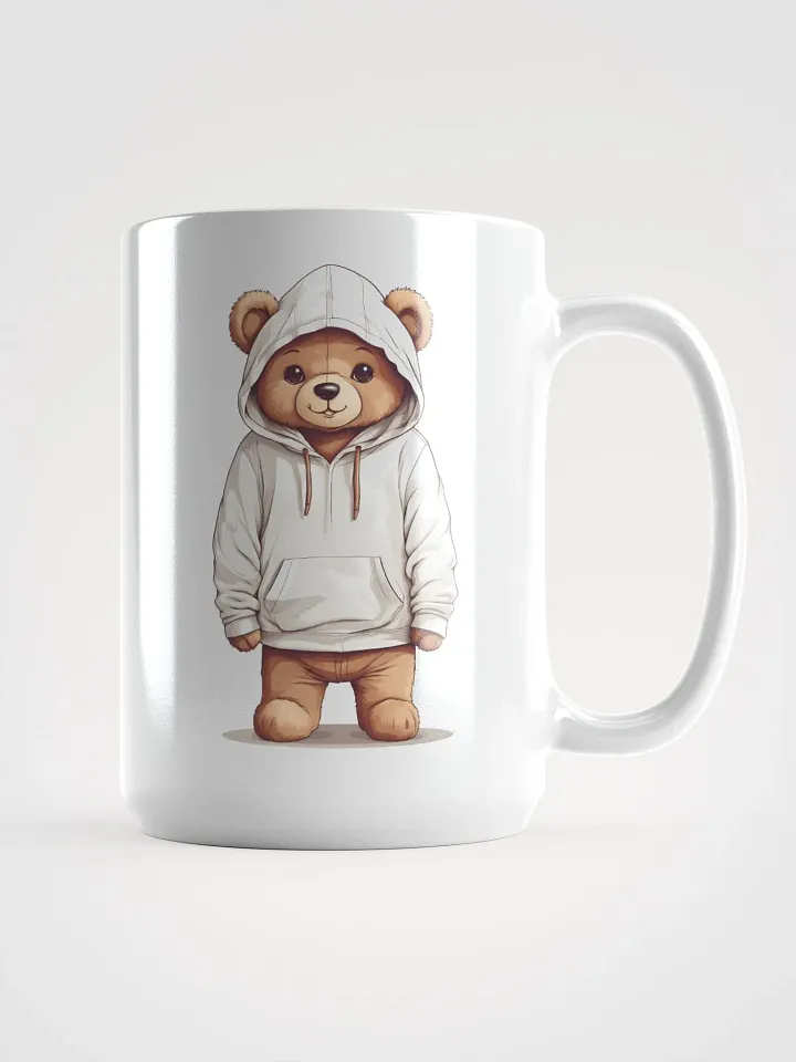 Cozy Teddy Bear White Glossy Mug product image (1)