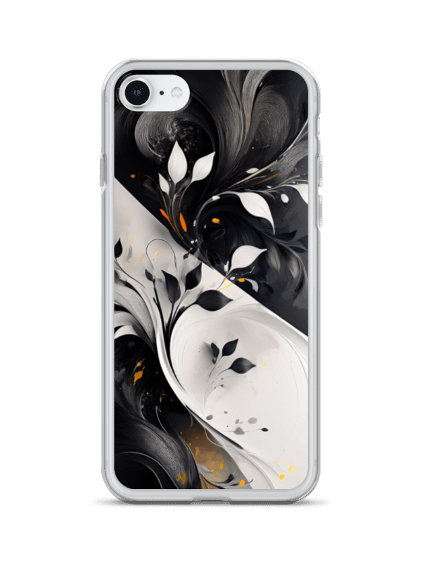 Swirling Leaves iPhone Clear Case iphone 7 to 16 product image (10)