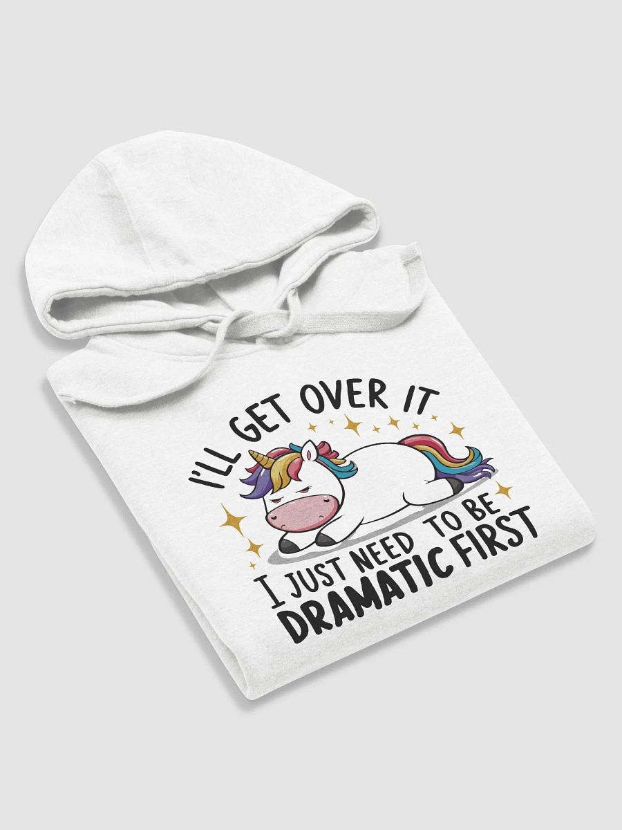 Dramatic Unicorn Vibes Premium Hoodie product image (5)