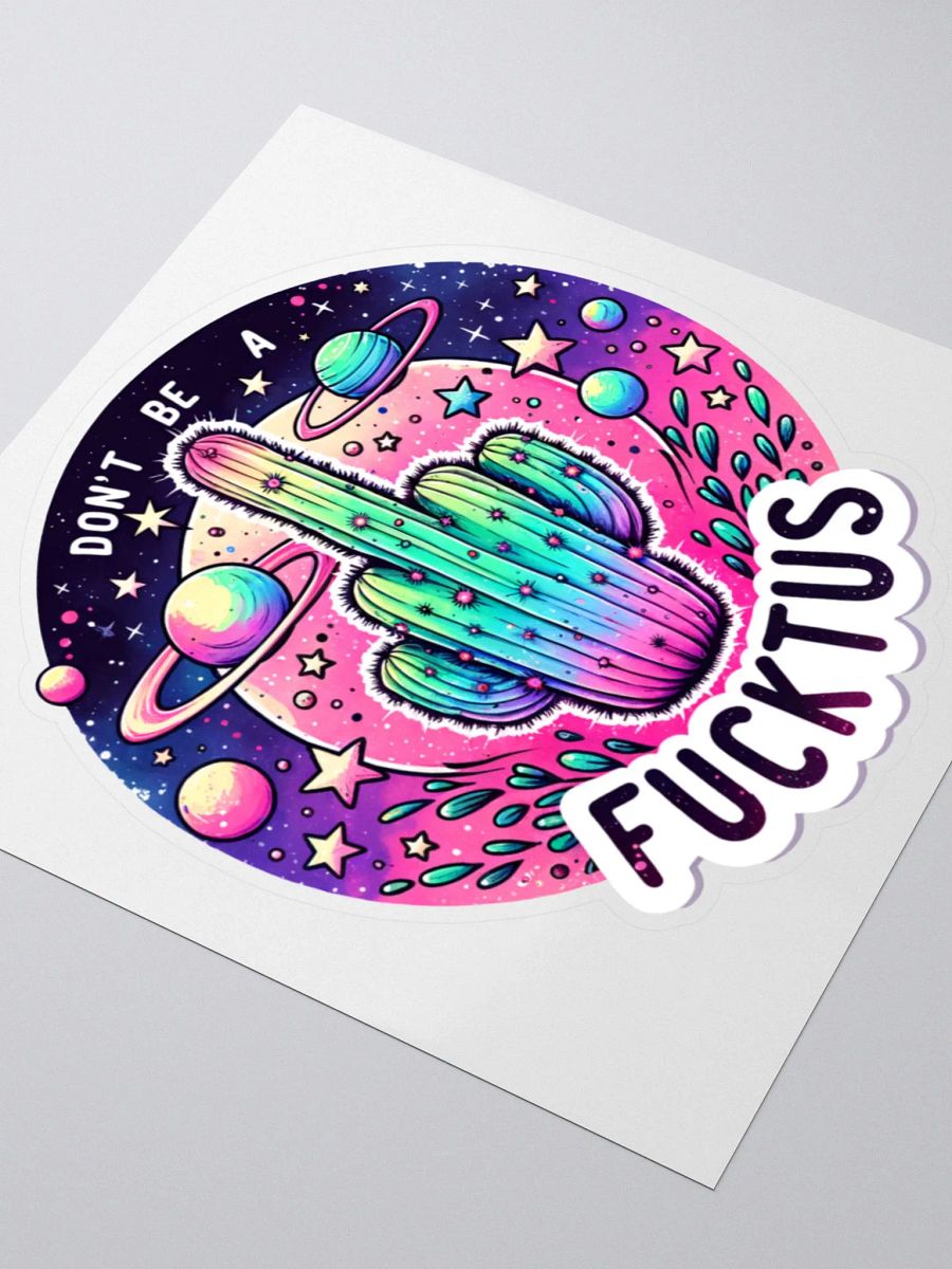 Cosmic Cactus Kiss Cut Sticker product image (11)