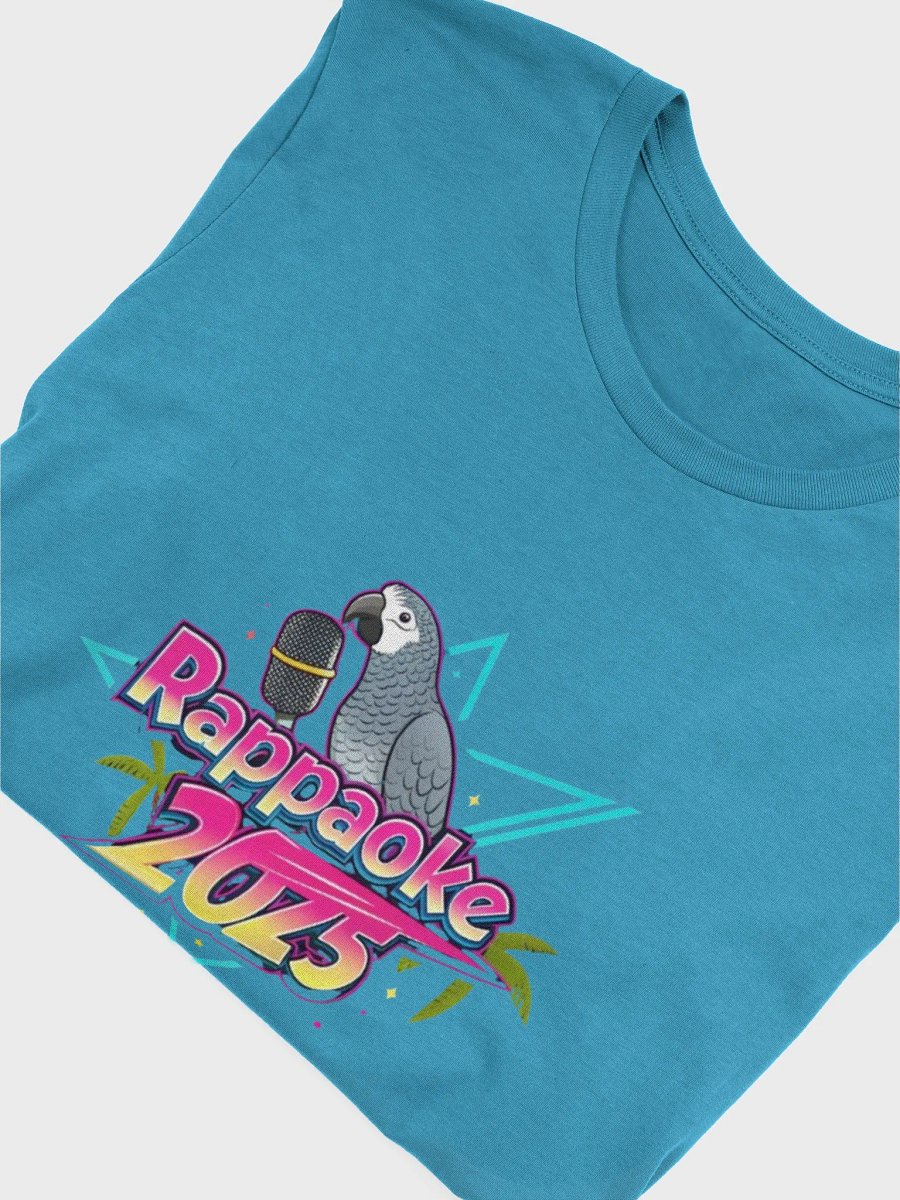 Rappaoke 2025 Parrot Mic Vibes T-Shirt product image (49)