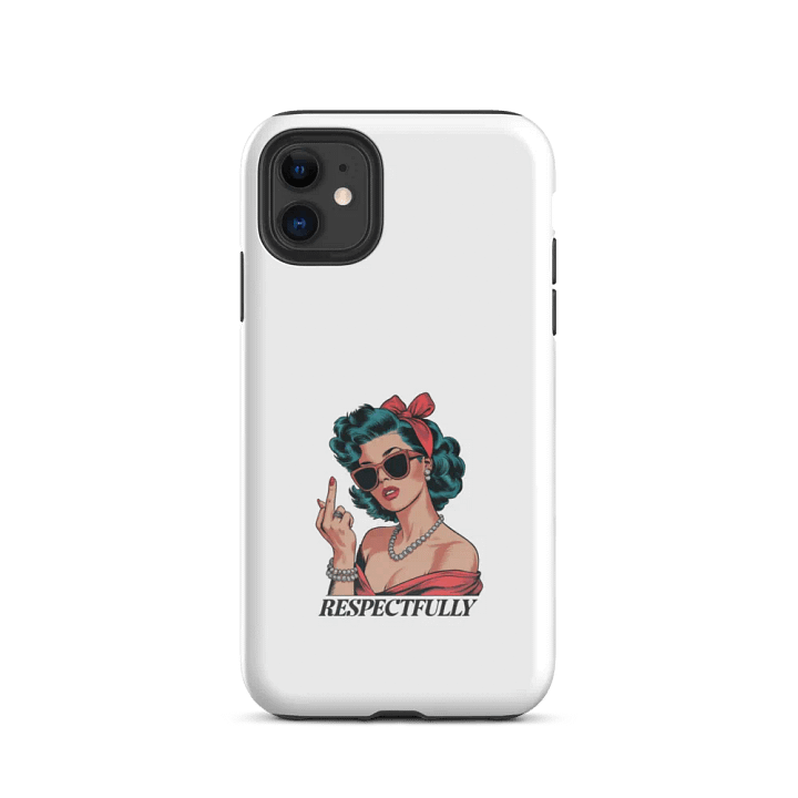 Respectfully Retro iPhone® Tough Case product image (24)
