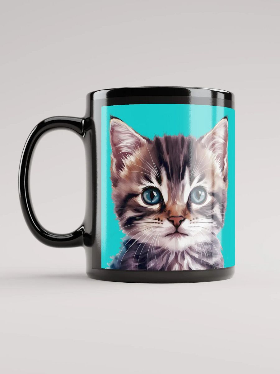 Cat Mug Turquoise product image (11)