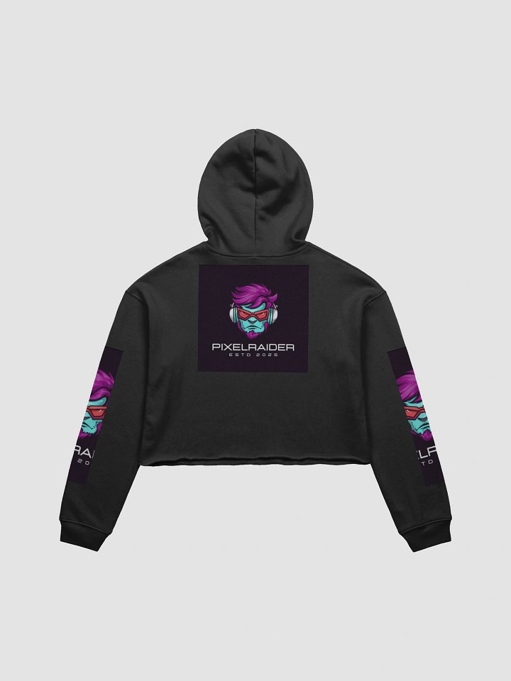 Bella+Canvas Fleece Crop Hoodie product image (6)