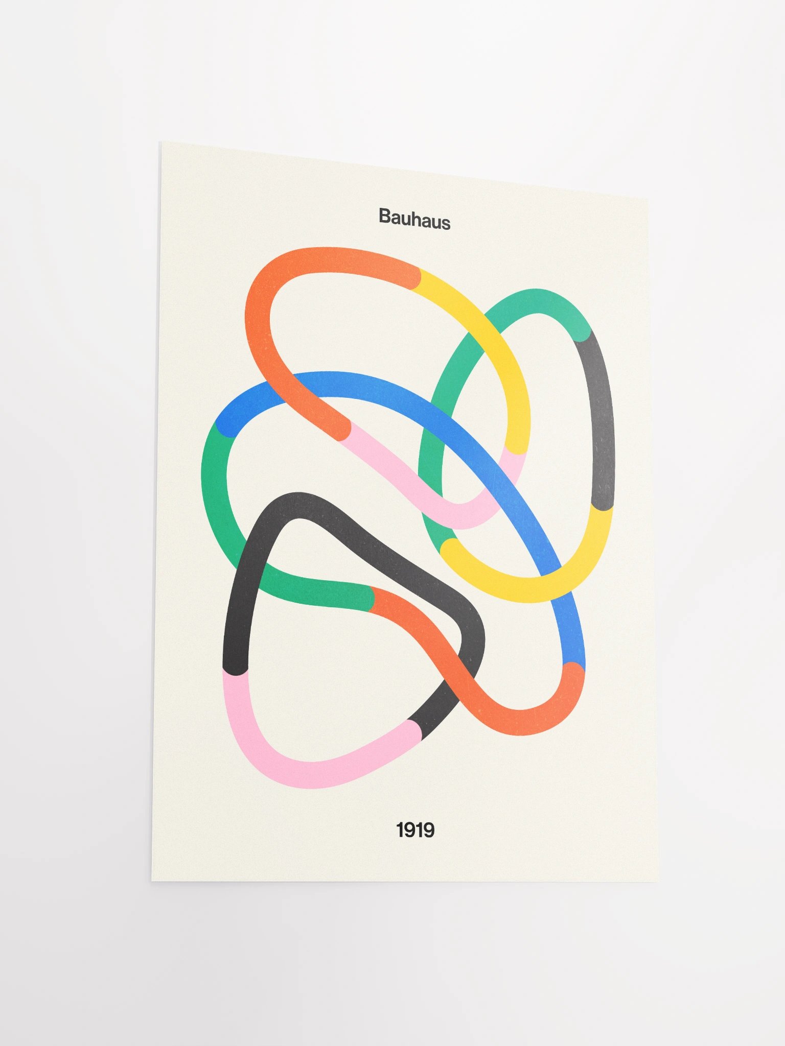 Synchrony: Bauhaus 1919 Exhibition 01 Poster Art Print product image (12)