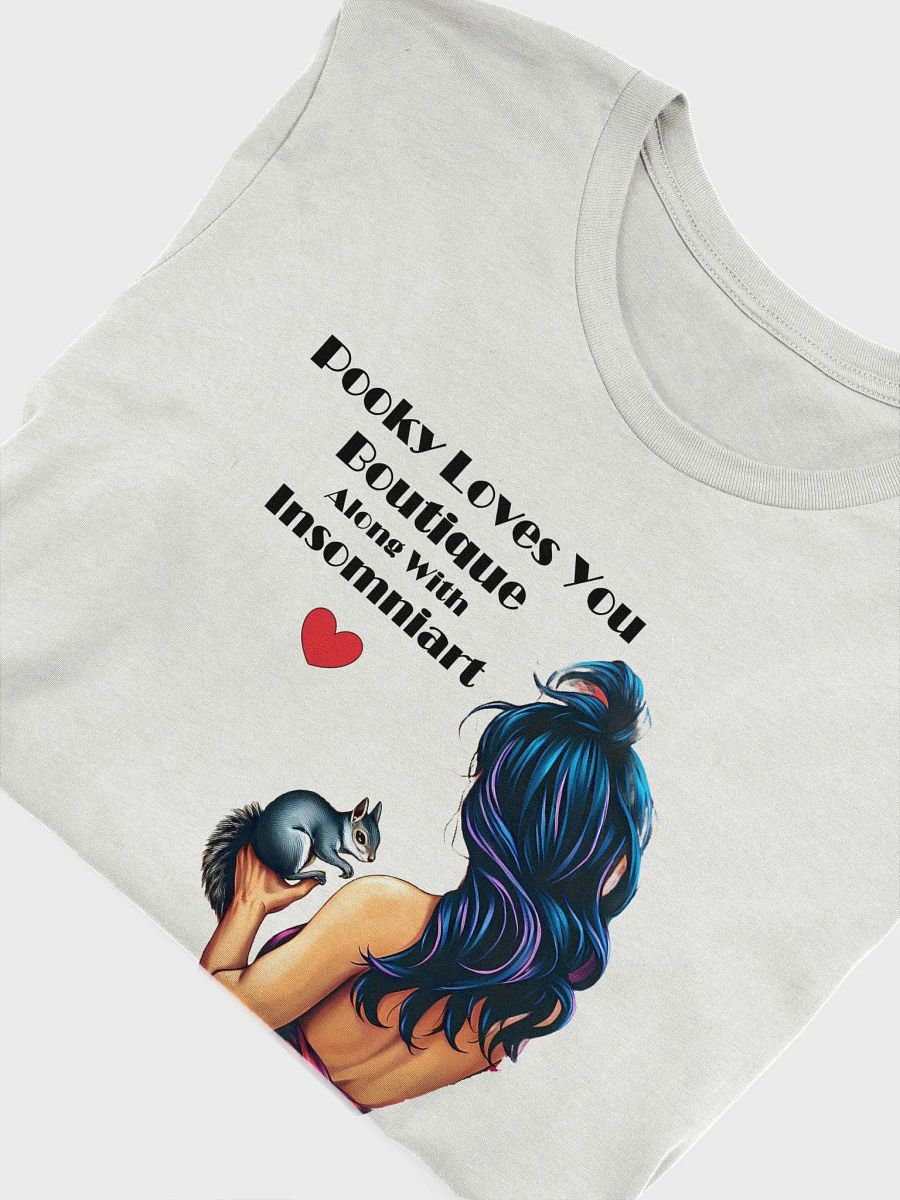 supersoft tee with pooky, his mama and each of their companies! product image (5)
