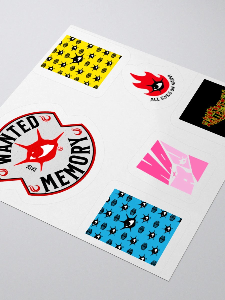 WANTED MEMORY®/NARVI FLOTIN® STICKERS product image (3)