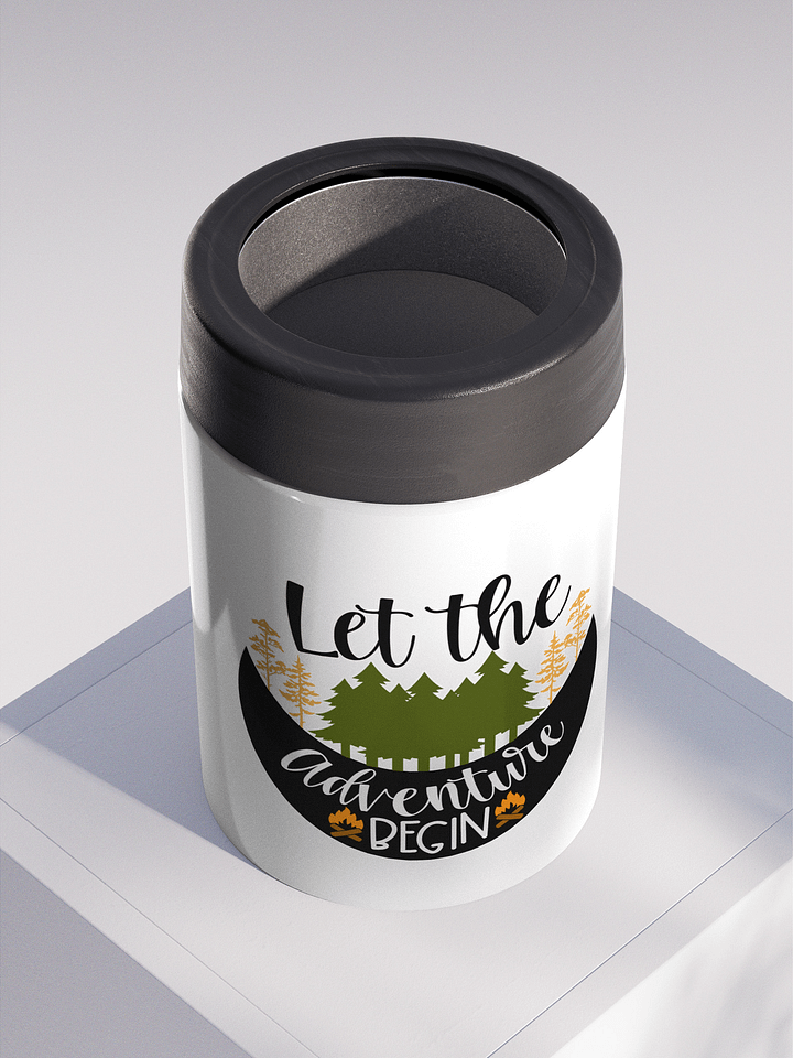 Adventure Awaits Stainless Steel Koozie product image (2)