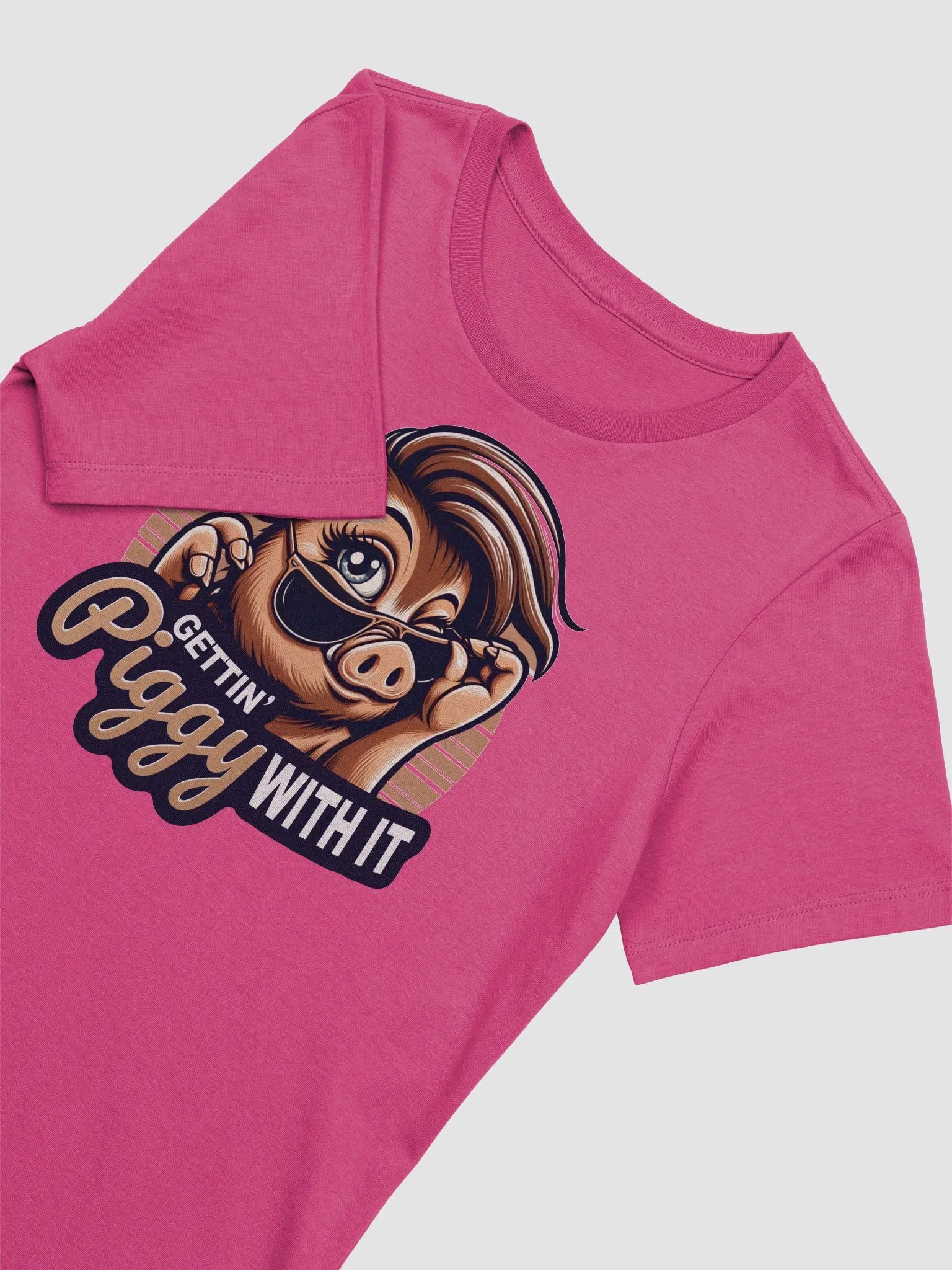 Getting Piggy With It - Women's Supersoft Tee product image (11)