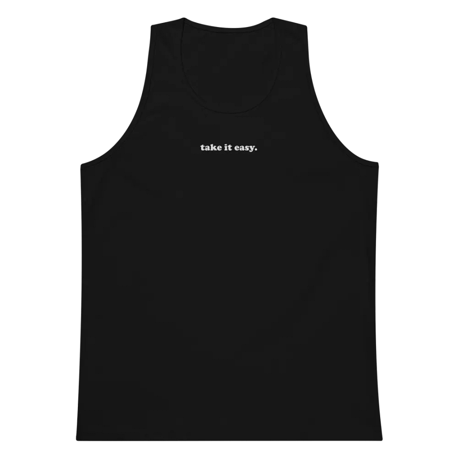 tank it easy: embroidered product image (1)