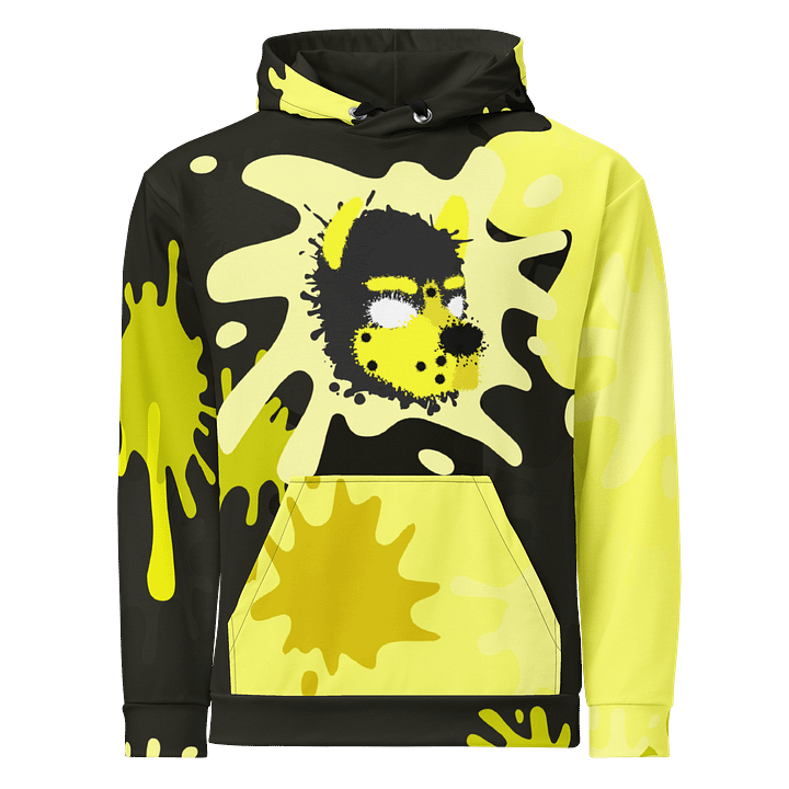Chaos Splatter Hoodie - Yellow product image (2)
