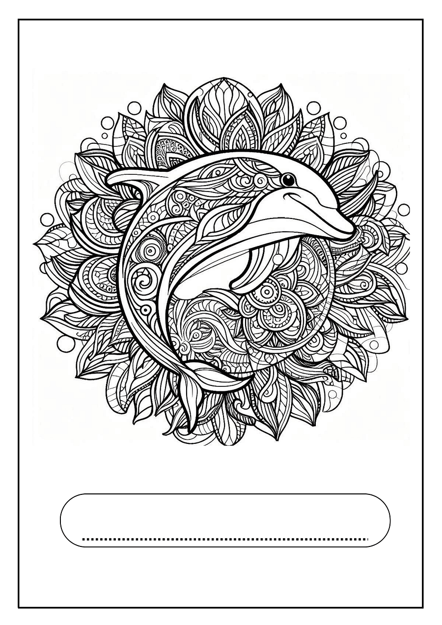Animals Mandala Coloring Book 10+ product image (7)
