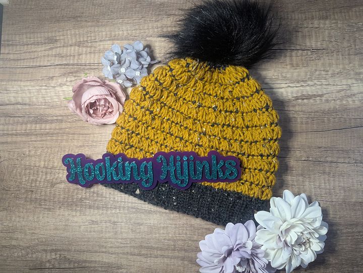 Petroskey Beanie - Black/Gold product image (1)