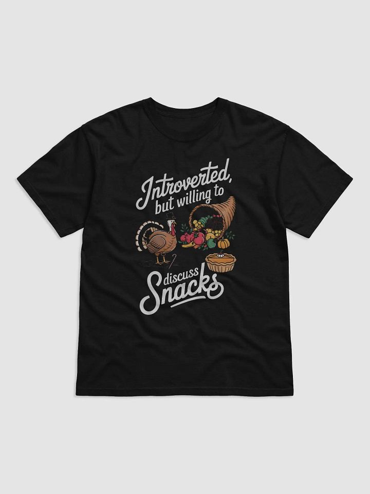 Introverted Snack Lover Tee product image (1)