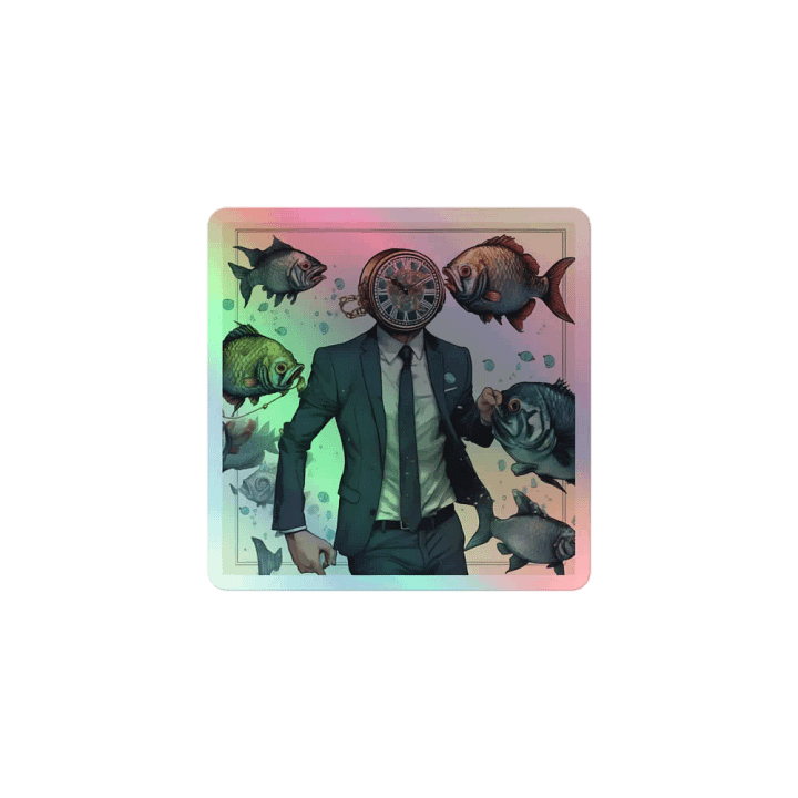 Timeless FishFight Holo Sticker product image (1)