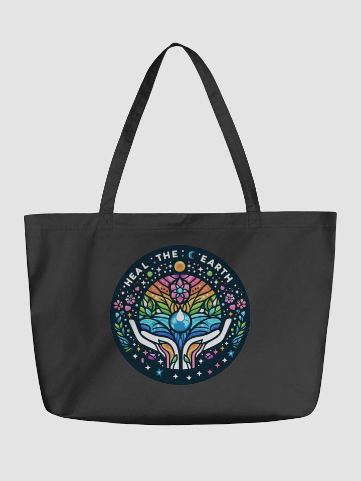 Celestial Harmony Organic Tote Bag product image (2)