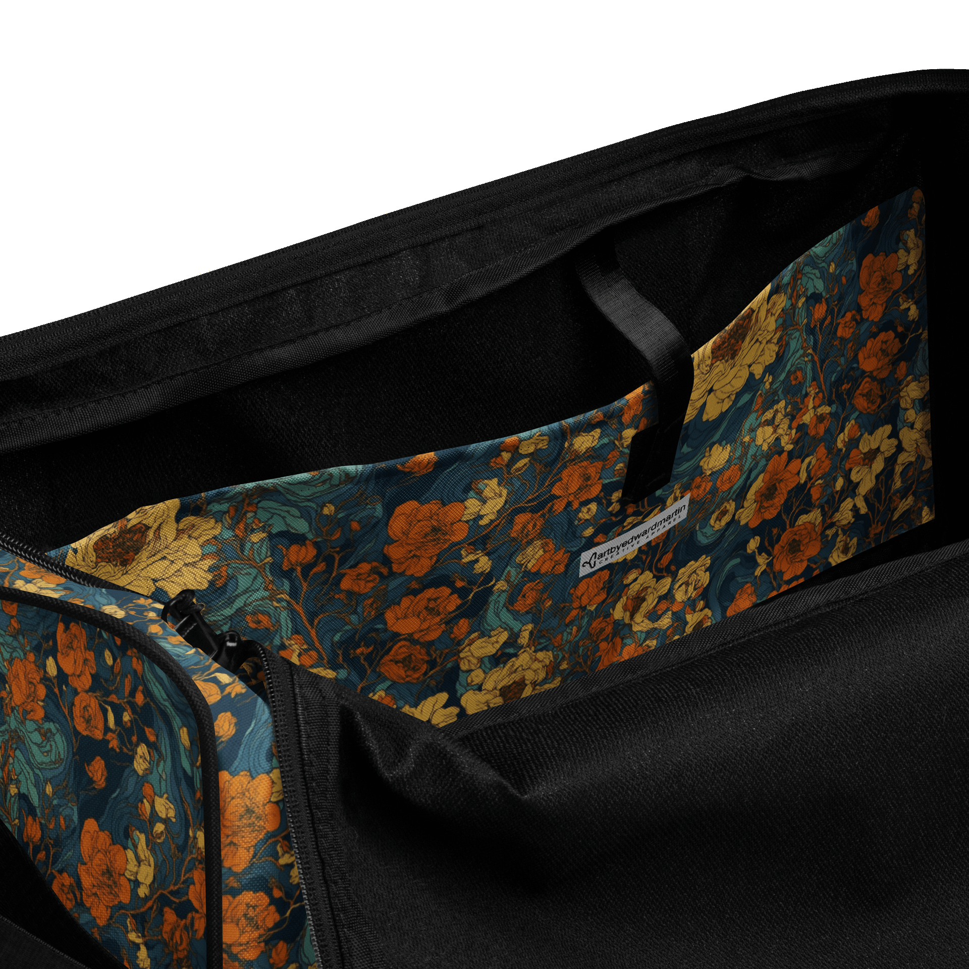 Floral Tapestry All-Over Duffle Bag product image (7)