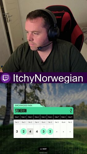 First time playing Disc Golf Masters! #norge #twitch #gaming #meldstudio #discgolfmasters