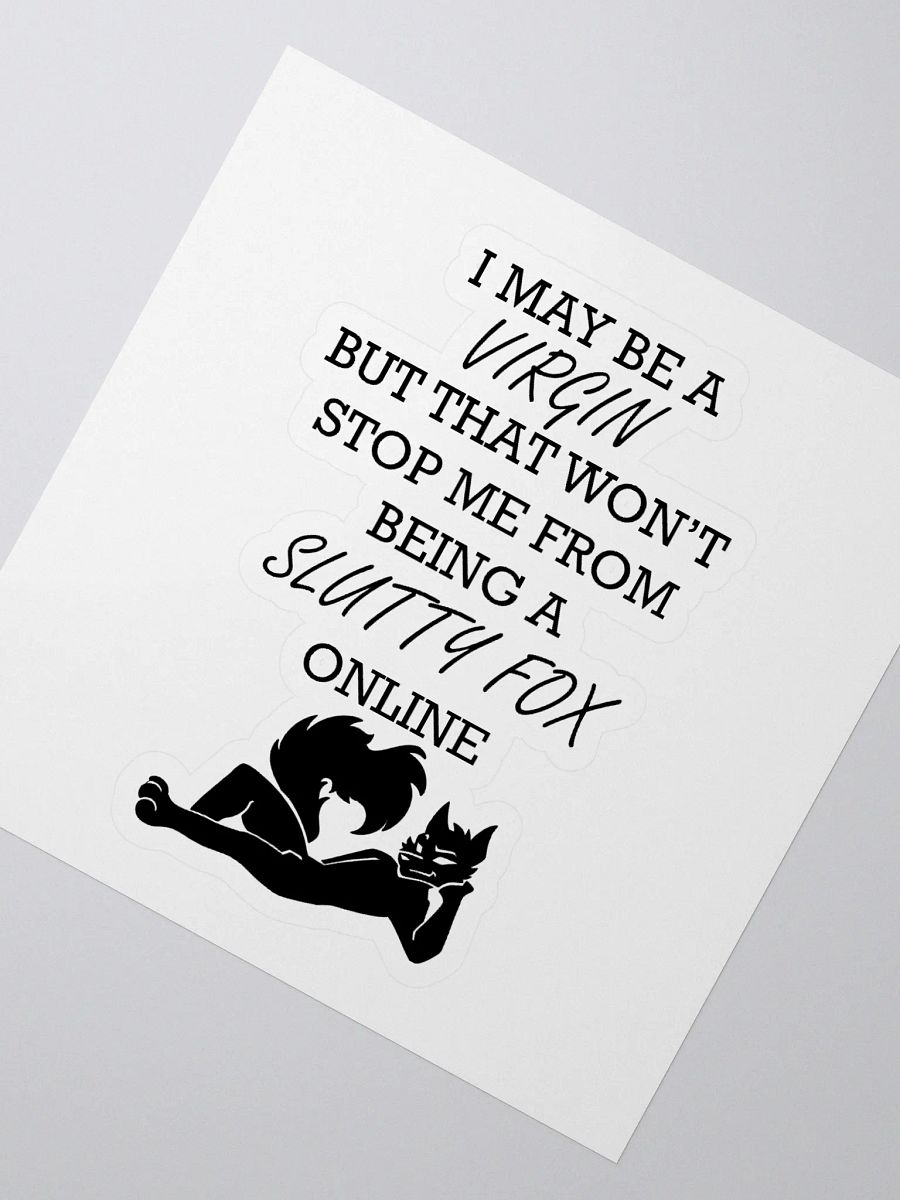 Slutty Fox Sticker product image (2)