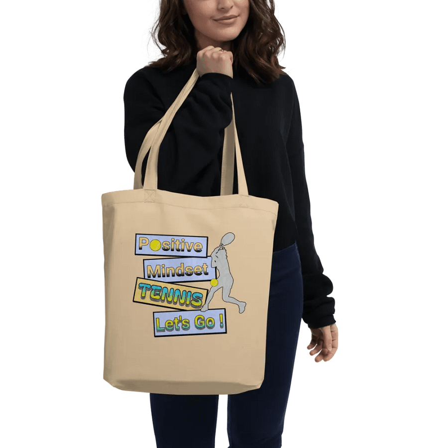 Positive Mindset Tennis Tote Bag product image (2)