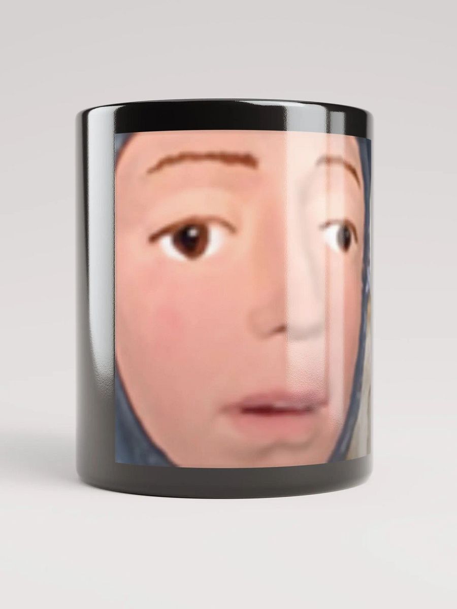 HUH MUG (Black) product image (1)