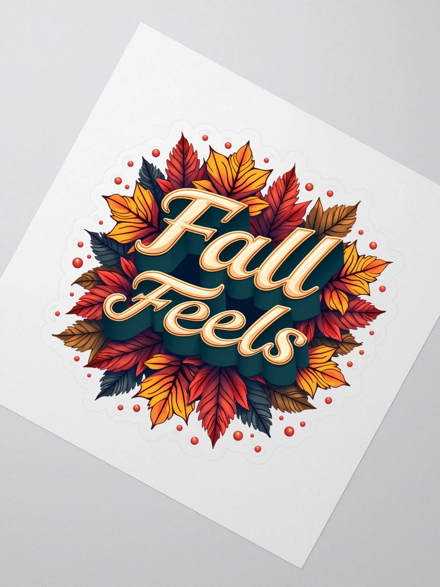 Autumn Vibes Kiss Cut Sticker product image (2)