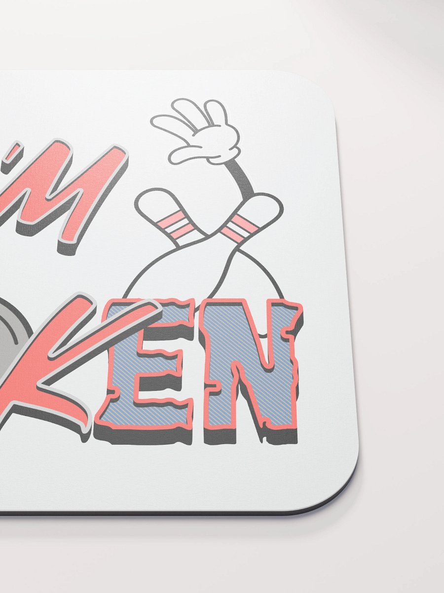 Im Broken Im Ok Bowling Strike Zone Mouse Pad product image (5)