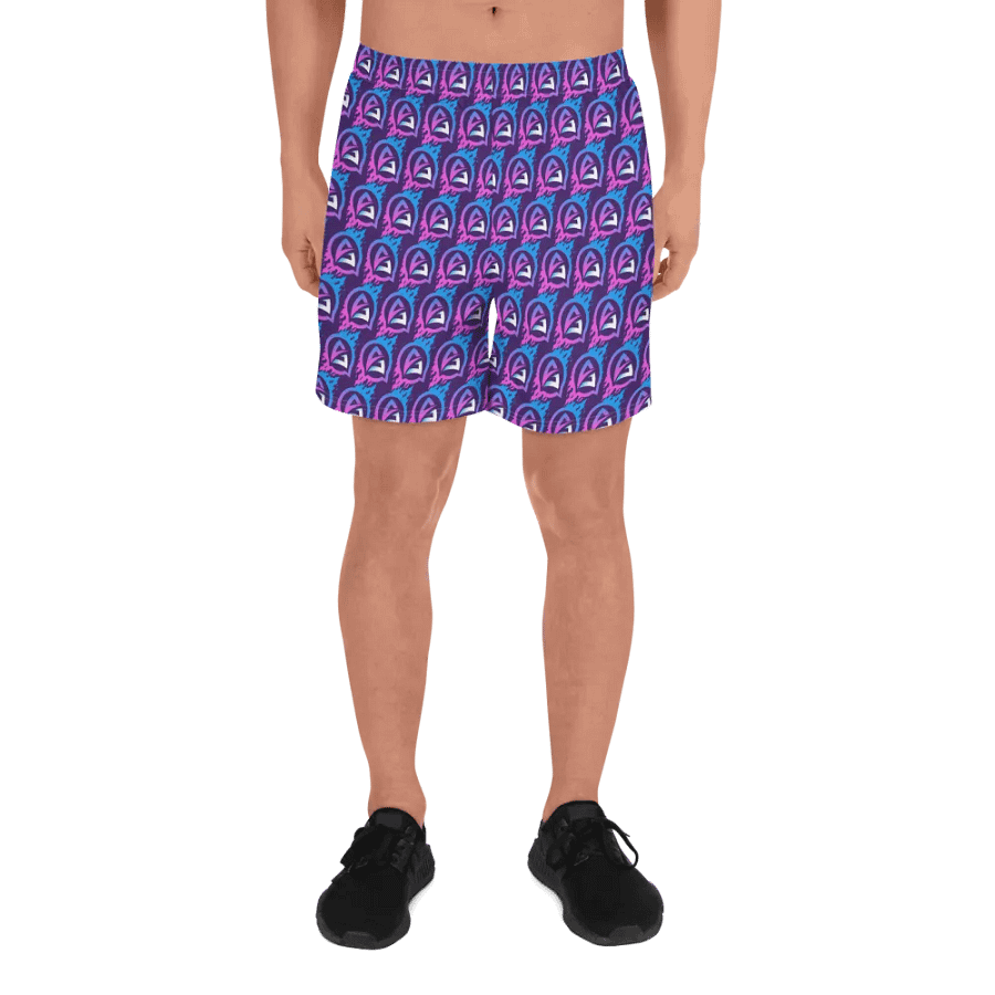 Astonished All over print Athletic Shorts product image (5)