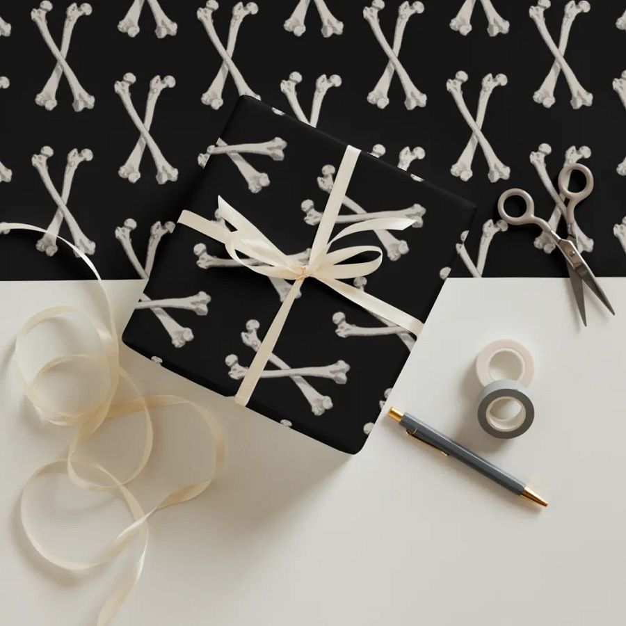 Bones wrapping paper product image (12)