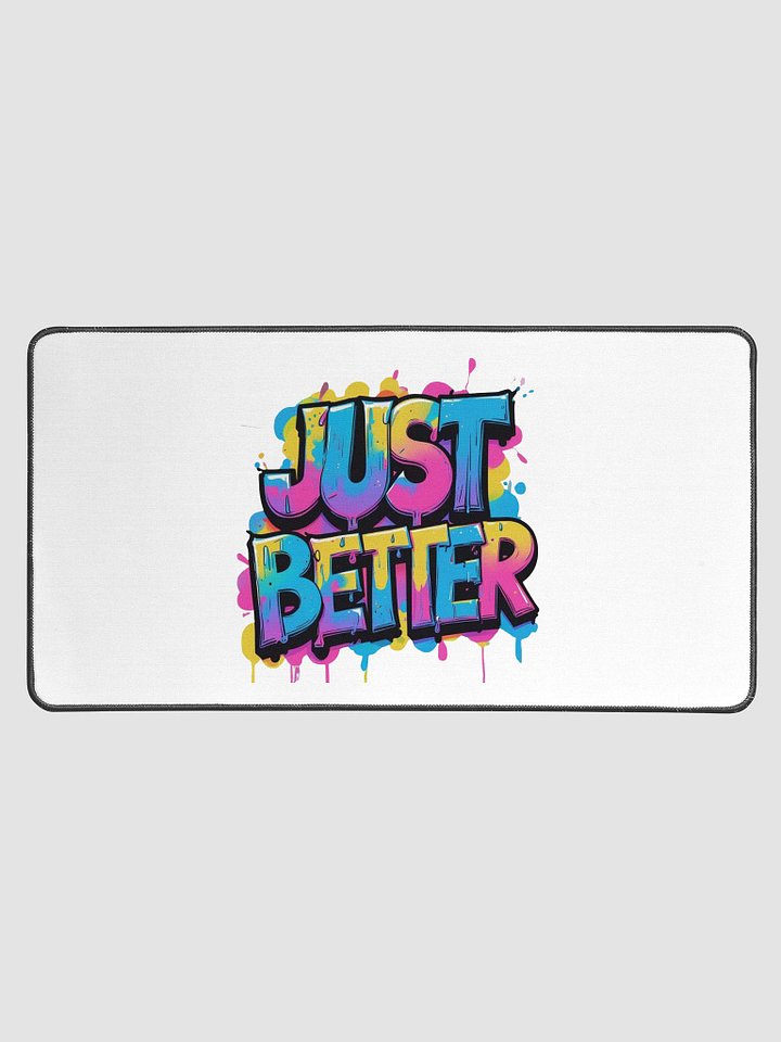 Vibrant Graffiti Desk Mat - JUST BETTER product image (1)