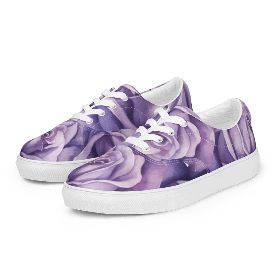 Purple Rose Dreams Lace-Up Shoes product image (8)