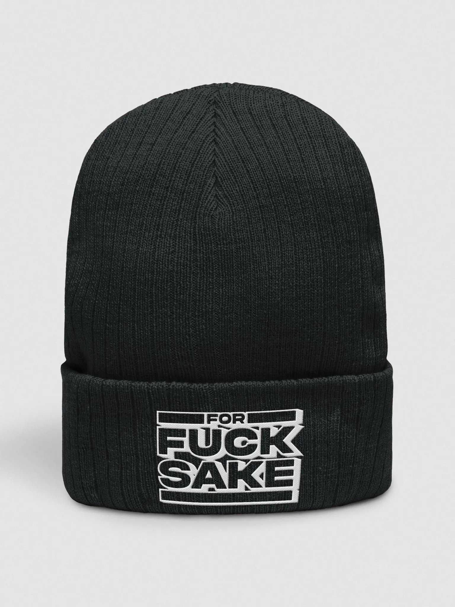 FFS Beanie (white embroidery) product image (1)