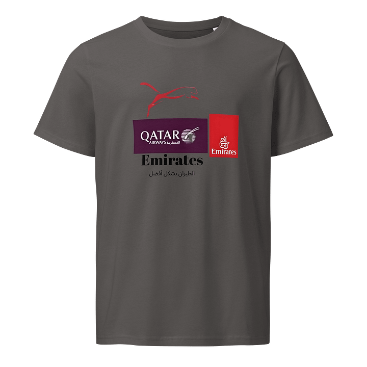 Man T-Shirt Emirates Airways Graphic Unisex Organic Shirt product image (1)